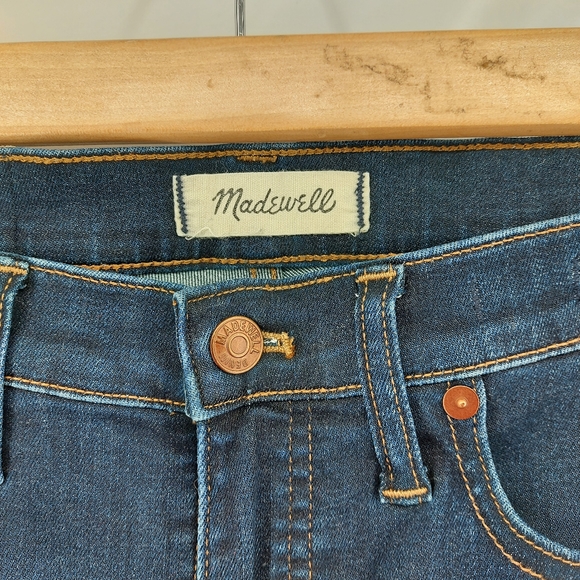 Madewell 9" Mid-Rise Skinny Jeans TENCEL Denim Edition F8990 - Picture 6 of 12
